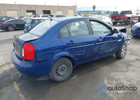 2007 Hyundai Accent Gls z USA, uszkodzony, nr VIN KMHCN46C97U086186
